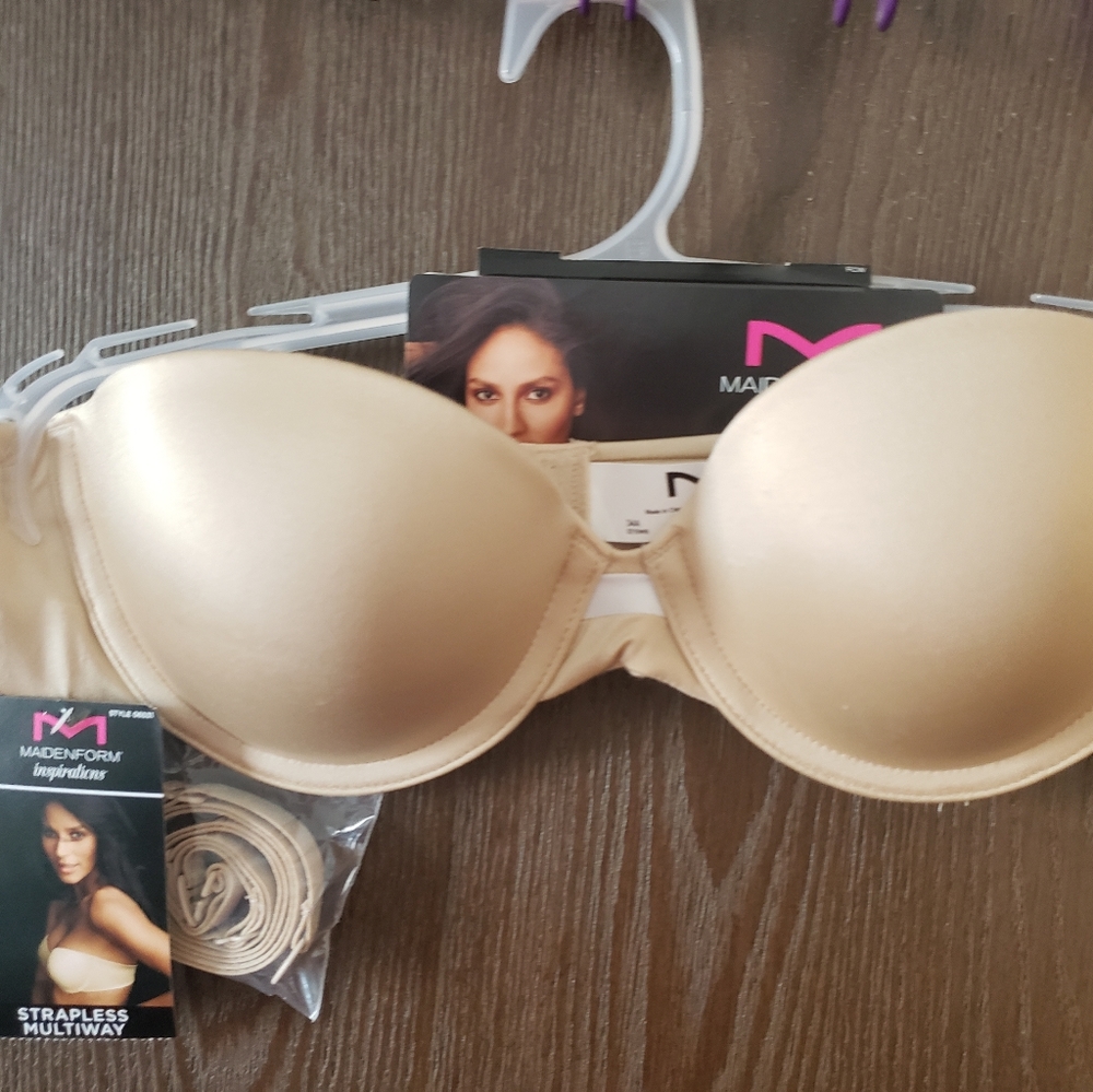 Any item from my closet with a🌹is 5 for $20!Brand New Multi Strap Bra. Size 34A